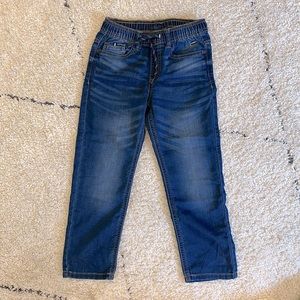 Mayoral boys’ drawstring jeans, size 6